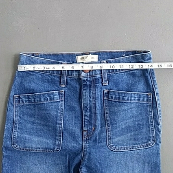 Madewell Full Length Classic Straight Jeans with Surplus Pocket Edition Size 26 - Picture 4 of 12